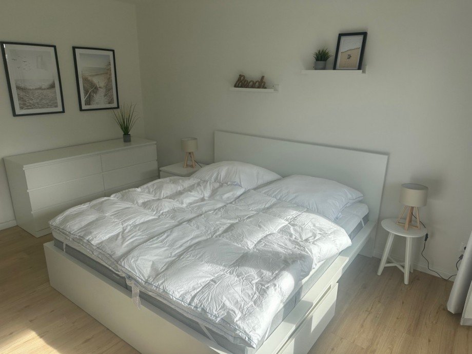 Schlafbereich Erdgeschosswohnung B�sum