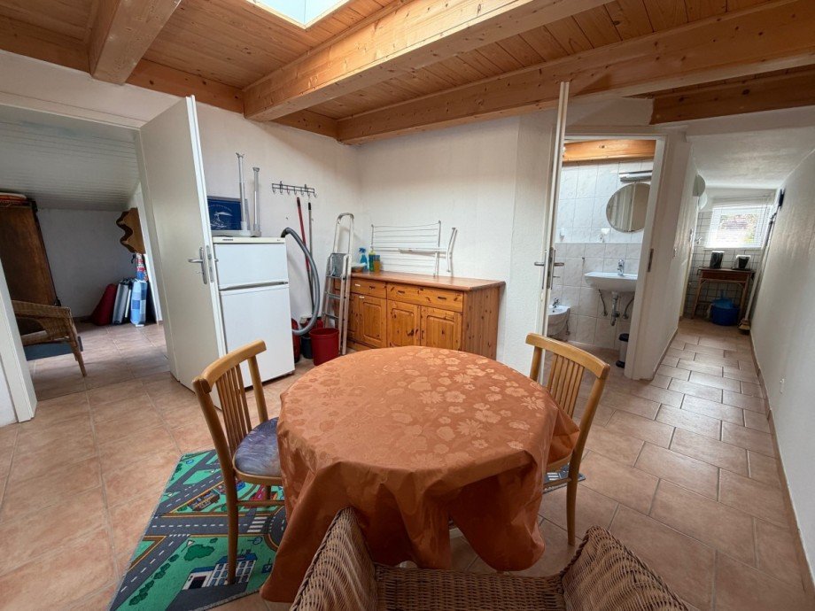Flur mit Sitzecke Einfamilienhaus Wesselburen