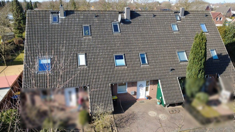 Ansicht vorne Reihenmittelhaus Osterr�nfeld